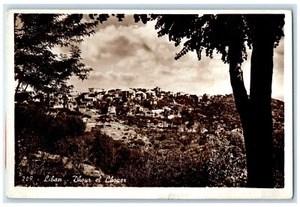 c1930's Dhour El Chover Lebanon Posted Vintage RPPC Photo Postcard - Photo 1 sur 3