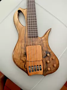 Custom Aries Senses 5-saitige Single-Cut Bassgitarre - RAR!! - Bild 1 von 8