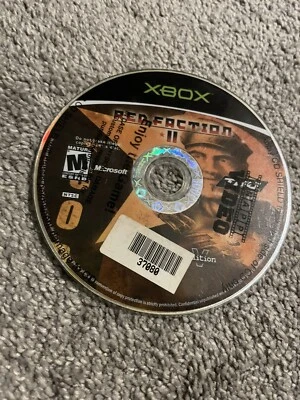 Red Faction II (Microsoft Xbox, 2003) NO TRACKING - DISC ONLY #4958 Untested - Image 1 of 2