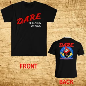 DARE Graduate Lion To Keep Kids Off Drugs Men's Black Size S-5XL - Picture 1 of 1