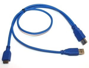 Dynex USB 3.0 HDD Cable Cord for Rocketfish External Hard Disk Drive Enclosure - Picture 1 of 2