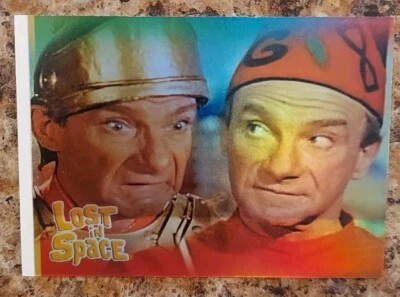 THE COMPLETE LOST IN SPACE F4 FACES OF DOCTOR SMITH JONATHAN HARRIS INSERT CARD - Image 1 of 2