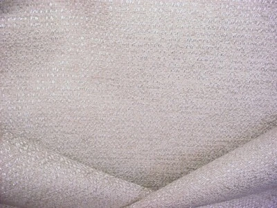 3-1/8Y Zinc Z592 Curtis Pearl Linen Beige Chenille Drapery Upholstery Fabric - Image 1 of 4