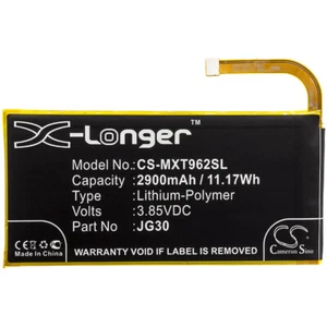 BATTERIE 2900mAh type JG30 pour moto Motorola G7,XT1962-1,XT1962-4, - Photo 1 sur 4