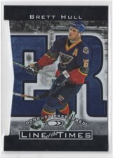 1997-98 Donruss Preferred Line of the Times Brett Hull 1910/2500 St. Louis Blues