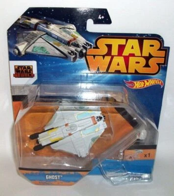 Hot Wheels Scale CGW62 Star Wars Disney Ghost model + stand - Photo 1/2