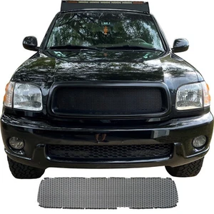 INSERTO DE REJILLA DE MALLA NEGRA CCG PARA 2001-04 TOYOTA SEQUOIA MARCO DE REJILLA NO INCLUIDO - Imagen 1 de 6