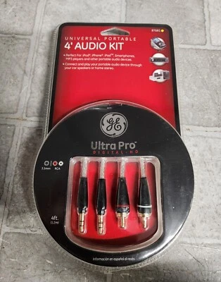 NEW GE Universal Portable 4' Audio Kit  - Image 1 of 4