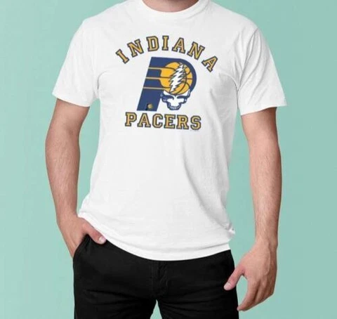 Indiana Pacers NBA Team T-Shirt 2023 Sport Basketball Team Funny Cotton Tee Cover
