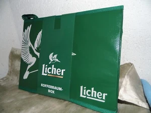 Licher Bier Kofferraumbox neu 40x30x30cmLicher Bier Eisvogel Kofferraumbox - Bild 1 von 3