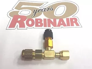 ROBINAIR, Vacuum Pump, 3/8" Male Flare & 1/2" ACME (R134a) Connections - Picture 1 of 1