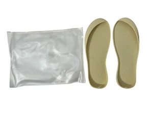 nuove ciabatte classiche MAHABIS ricambio suola gomma staccabile - crema EU 40 - Foto 1 di 4