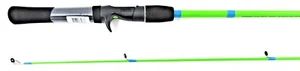 ZEBCO HOT CAST 6'6" HOT CHARTREUSE CRAPPIE POLE ROD  #HCSTGRC662M - Picture 1 of 3