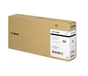 Original Canon PFI-706BK schwarz iPF8300 S iPF8400 S iPF9400 S OVP DATUM 04/2018 - Picture 1 of 2