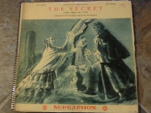 Album By Prague National Theare, "Smetana: The Secret" Comic Opera on Supraphon - Picture 1 of 5