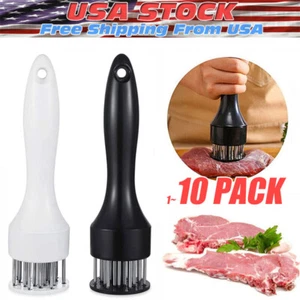 Meat Tenderizer Tool 21Needles Stainless Steel for Tenderizing Kitchen Tool USA - Picture 1 of 12