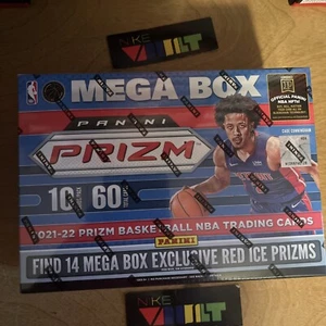 2021-22 Panini PRIZM Mega Box NBA Basketball - Target Red Ice - SEALED - IN HAND - Picture 1 of 3