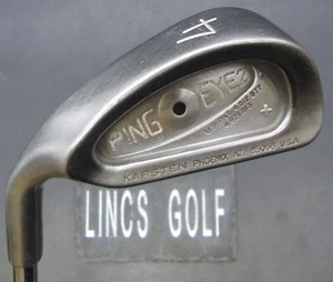 Left Handed Ping Eye2+ Black Dot 4 Iron Stiff Steel Shaft Dunlop Grip - Picture 1 of 5
