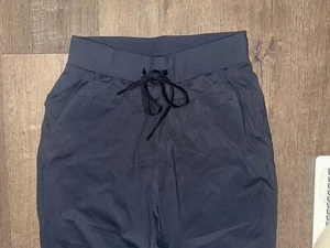 UEU Jogger Lounge Pants w/ Pockets Dark Blue Women’s Small Comfy Pants Yoga - Picture 1 of 7
