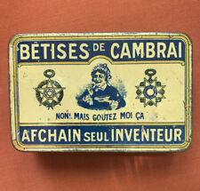 Ancienne boite de Bonbons Bétises de Cambrai