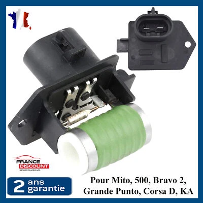 Résistance Controle Commande Ventilateur de Refroidissement pour FIAT 500 ABARTH - Photo 1/4