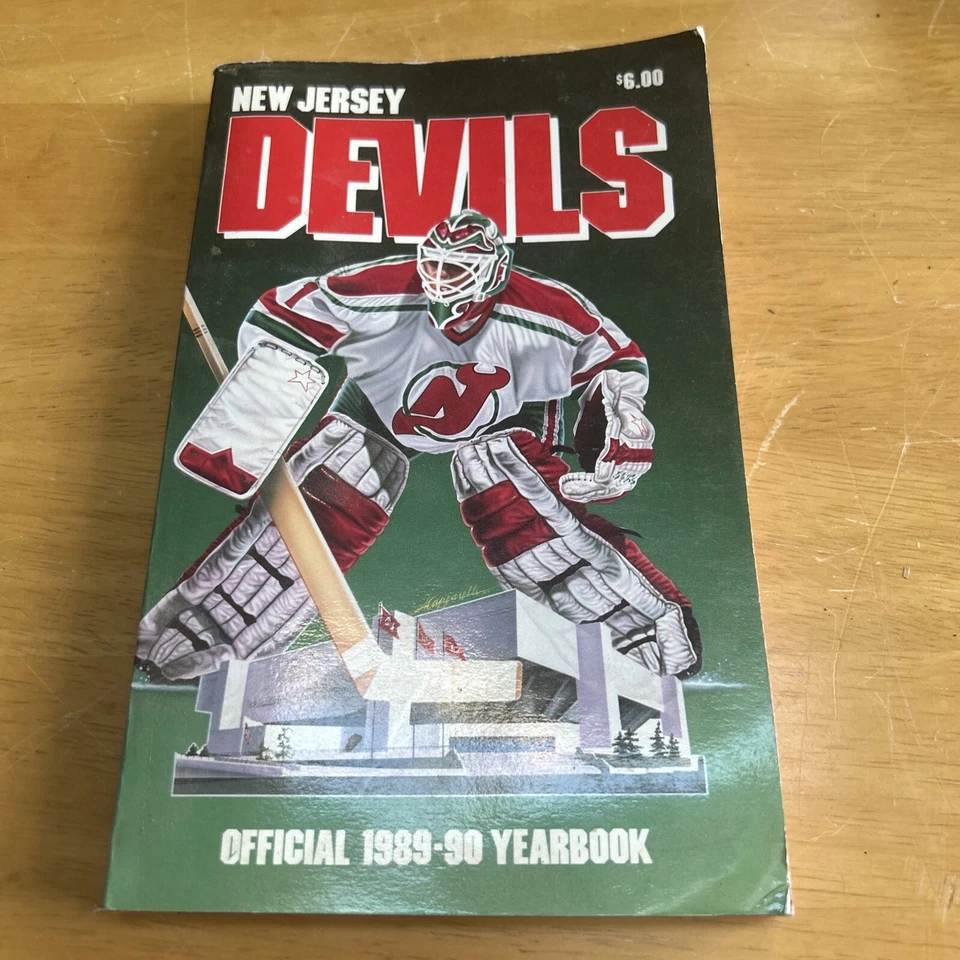 1989-90 New Jersey Devils Yearbook / Media Guide RARE...Great Condition!!! - Image 1 of 1