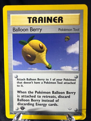 BALLOON BERRY 60/64 Neo Revelation 1st EDITION Pokémon TCG WotC NM Never Played! - Image 1 of 2