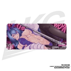 Lowkey Geeks "REVERSE BUNNY NEW JERSEY" GAMING MOUSE PAD - Picture 1 of 3