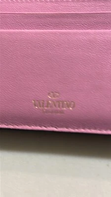 Porta-Cartões VALENTINO GARAVANI Rosa Rockstud - Preço promocional R$ 490,00 - Imagem 1 de 4