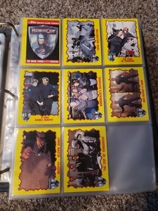 ROBOCOP 2 COMPLETE 88 CARD SET WITH 11 STICKERS