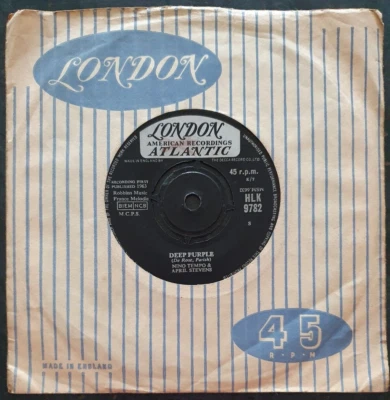 NINO TEMPO & APRIL STEVENS - Deep Purple - London - HLK 9782 - VG - Image 1 of 2