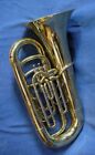 Restored 1977 Besson 3 Valve Compensating BBb Tuba in nice condition.  