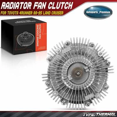 Embrague ventilador radiador para camioneta Toyota 4Runner 1988-1995 Land Cruiser 75-92 Isuzu Foto 1 de 4
