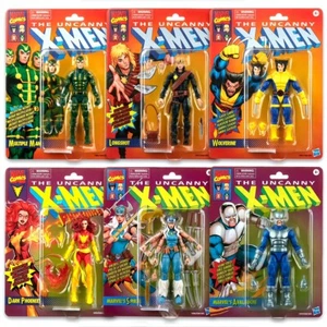 Marvel Legends X-Men Retro Full Sealed Wave of 6 Figures Wolverine, Spira & more - Picture 1 of 17