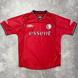 Maglia FC Twente 01/02 Home Umbro L maglia vintage spedizione gratuita dal Giappone - Foto 1 di 10