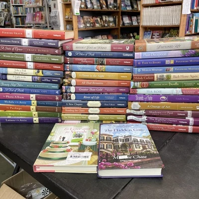 Lot Of 40 Guidepost Mysteries, Different Series, Christian See Pics Amish - Image 1 of 4