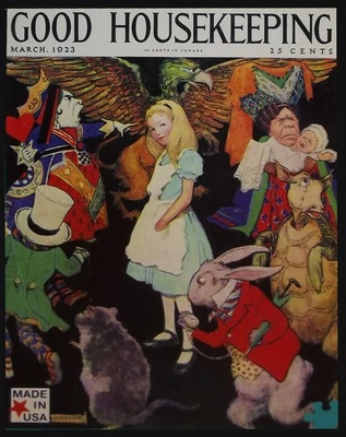 Good Housekeeeping – March, 1923 – Alice in Wonderland NYPC 1000 Sealed Pcs. - Image 1 of 2