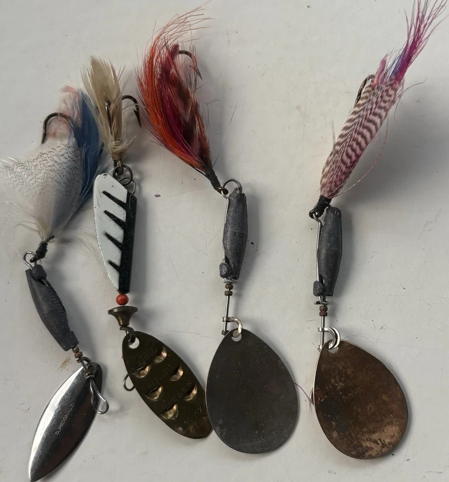 Cebos giratorios con peso vintage, Hildebrandt y otras marcas. Foto 1 de 3