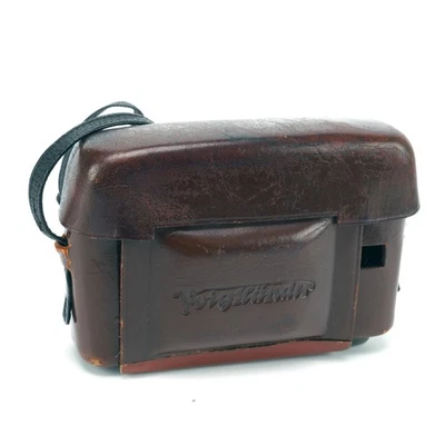Funda de cuero marrón Voigtlander para cámara telémetro Vitessa 35 mm Foto 1 de 4