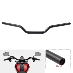 7/8'' 22mmMotorcycle Drag Handlebar For Harley For Kawasaki Z125 Z250 Z400 Z650 - Picture 1 of 12