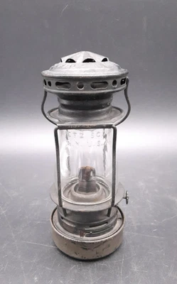Antique 1914 Dietz Scout Skaters Lantern W/ Early H-1 Globe Vg Condition  - Image 1 of 4