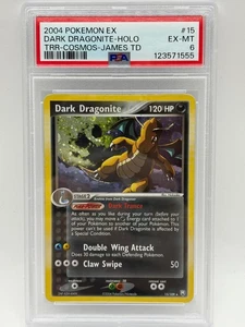 Pokemon EX 2004 - Dark Dragonite #15/109 Cosmos Holo PSA 6 - Imagen 1 de 2