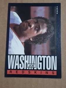 1985 JOE WASHINGTON TOPPS NFL CARD #191 REDSKINS COLTS CHARGERS OKLAHOMA SOONERS - Picture 1 of 2