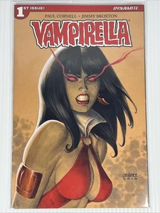 Vampirella #1 Vol. 5 Joseph Linser Variant Paul Cornell Dynamite 2017 NM Horror - Picture 1 of 6