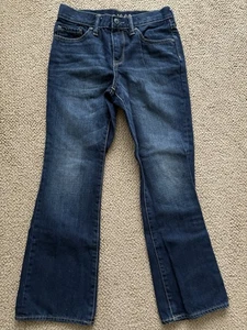 Gap Kids Boys 1969 Medium Wash Boot Cut Jeans, Size 10, Adjustable Waist - Picture 1 of 14