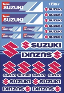FACTORY EFFEX SUZUKI STICKER SHEET 130158 - Picture 1 of 4