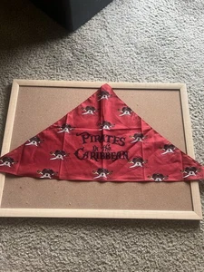 Disney Mickey Mouse Fluch der Karibik Bandana Schal 26" x 13 - Bild 1 von 2