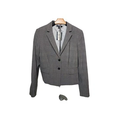 Blazer Ann Taylor Nuevo con Etiquetas The Muestched Lana a Cuadros Dos Botones Talla 8 Negocios Informal  Foto 1 de 4