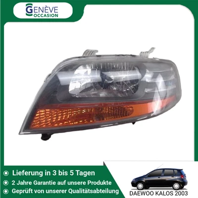 🇩🇪 LINKER SCHEINWERFER ➤ DAEWOO KALOS 96540151 ♻️ - Bild 1 von 2