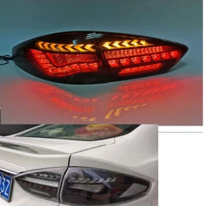 Luces traseras LED completas ahumadas para Ford Fusion 2013-2016 lámpara trasera arranque animación - Imagen 1 de 3